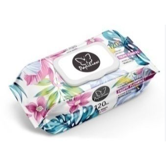 Șervețele umede Papilion, 120 bucăți/pachet