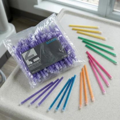 Aspiratoare salivare de unică folosință – Ø 6,5 mm, 15 cm (100 buc)