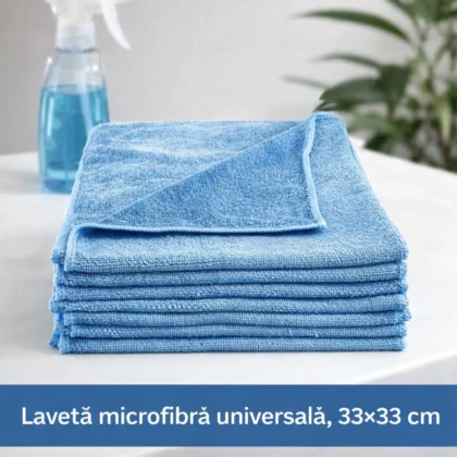 Lavetă microfibră universală 33×33 cm