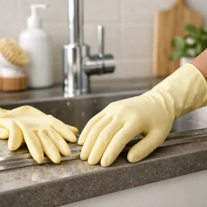 Mănuși menajere fine – mărimi M, L