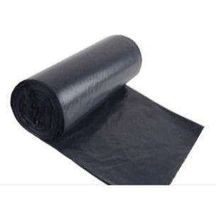 Pungi menajere 35 L / 30 buc., negre, pentru coșuri standard 450×550 mm
