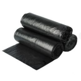 Pungi menajere Optim 60 L / 20 buc., negre, pentru urne mari la baie (500×550 mm)