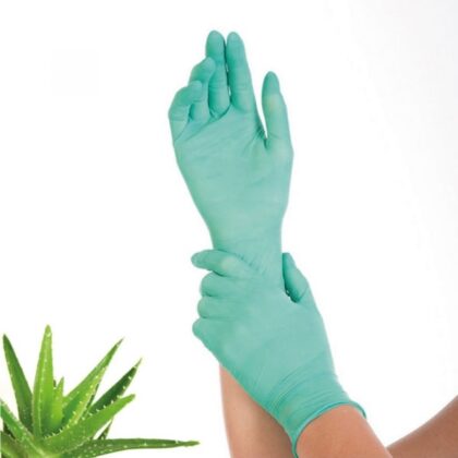 Mănuși nitril color - cutia cu 10 pachete - 100 buc./pachet