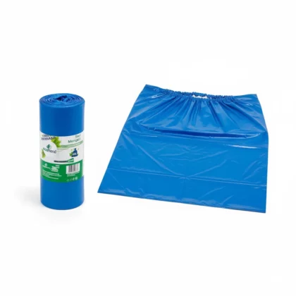 ecoFriend – Saci menajeri 60 L (100% reciclați) – 15 buc/rolă